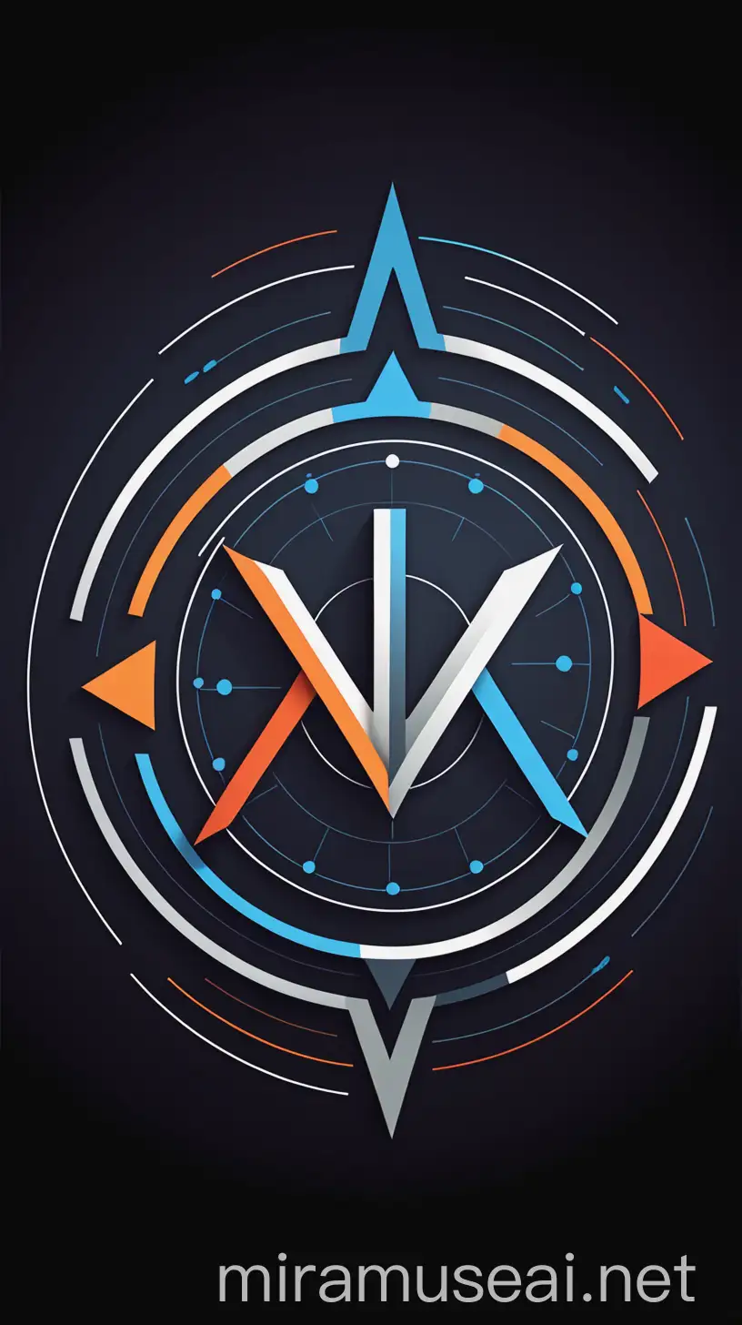 a logo metricVisio