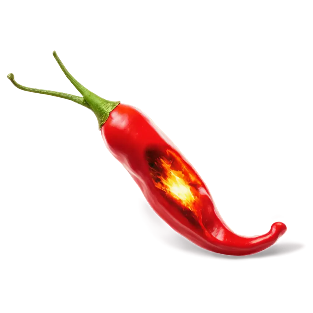 Vibrant-PNG-Image-Red-Hot-Chilli-with-Fiery-Flames-Ignite-Your-Visual-Experience