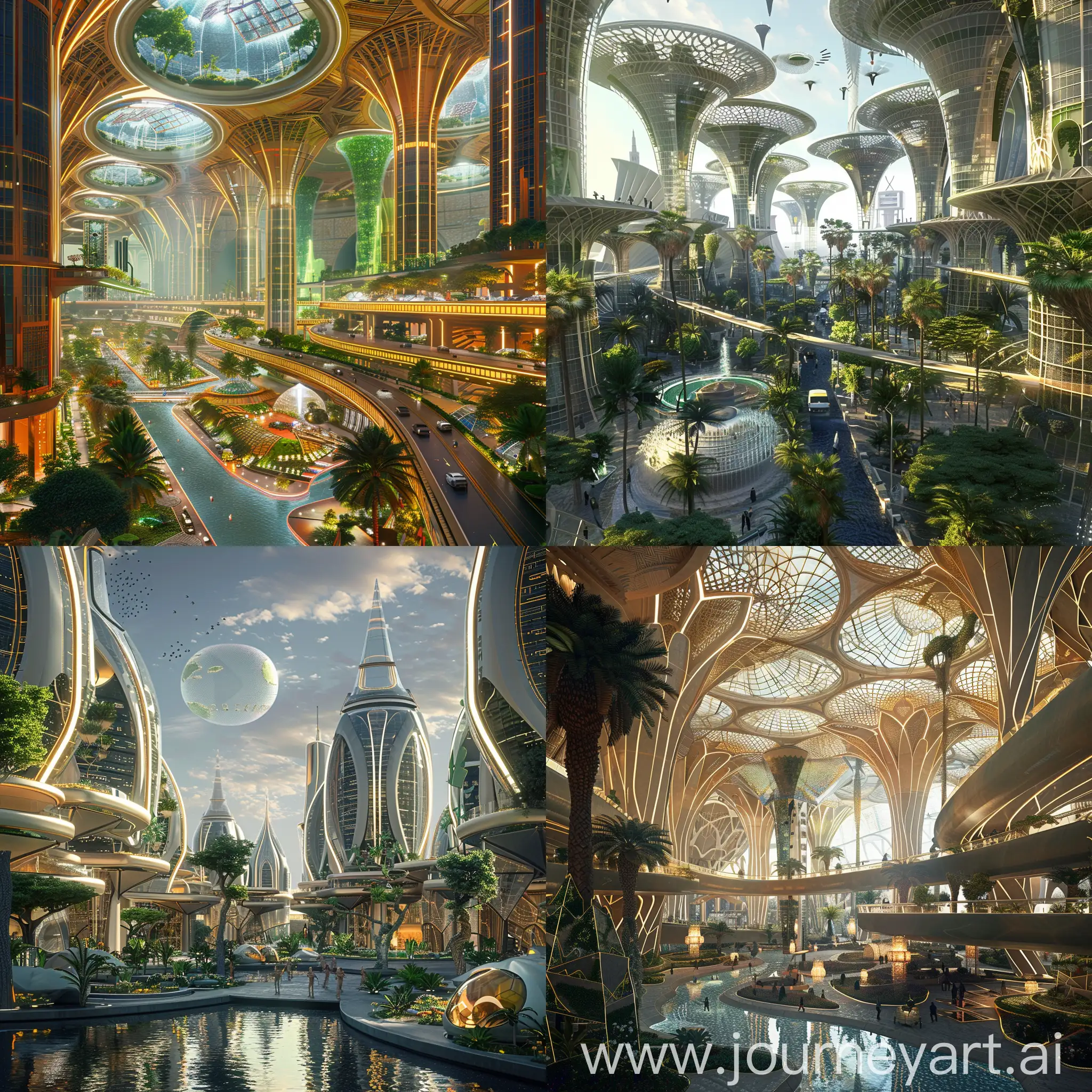 Futuristic-Baghdad-Advanced-Science-and-Technology-in-Solar-Canopy-Shading-and-Hyperloop-Transit