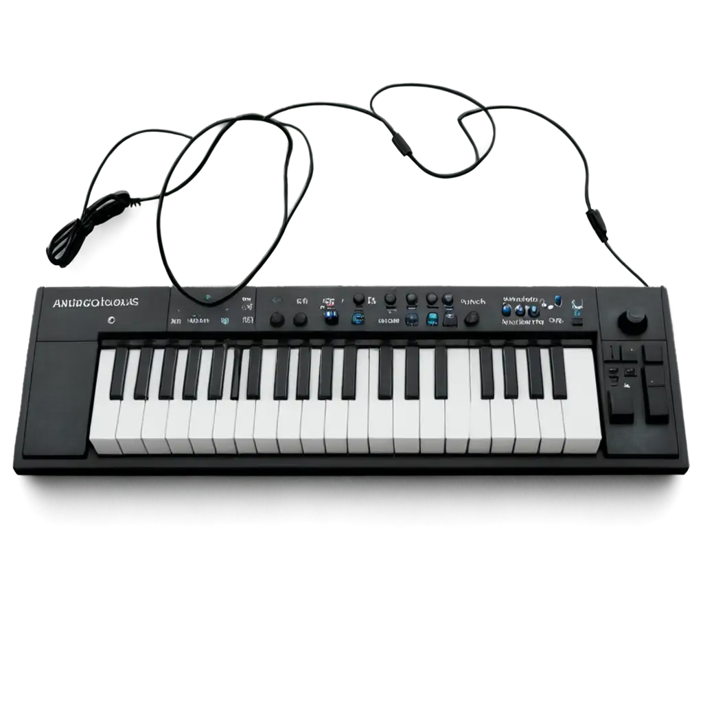 HighQuality-PNG-Image-of-Piano-Headphones-Controller-MIDI-and-Macbook