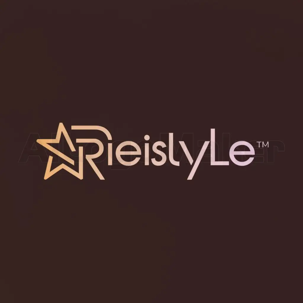 a logo design,with the text "priestyle", main symbol:star,Moderate,clear background