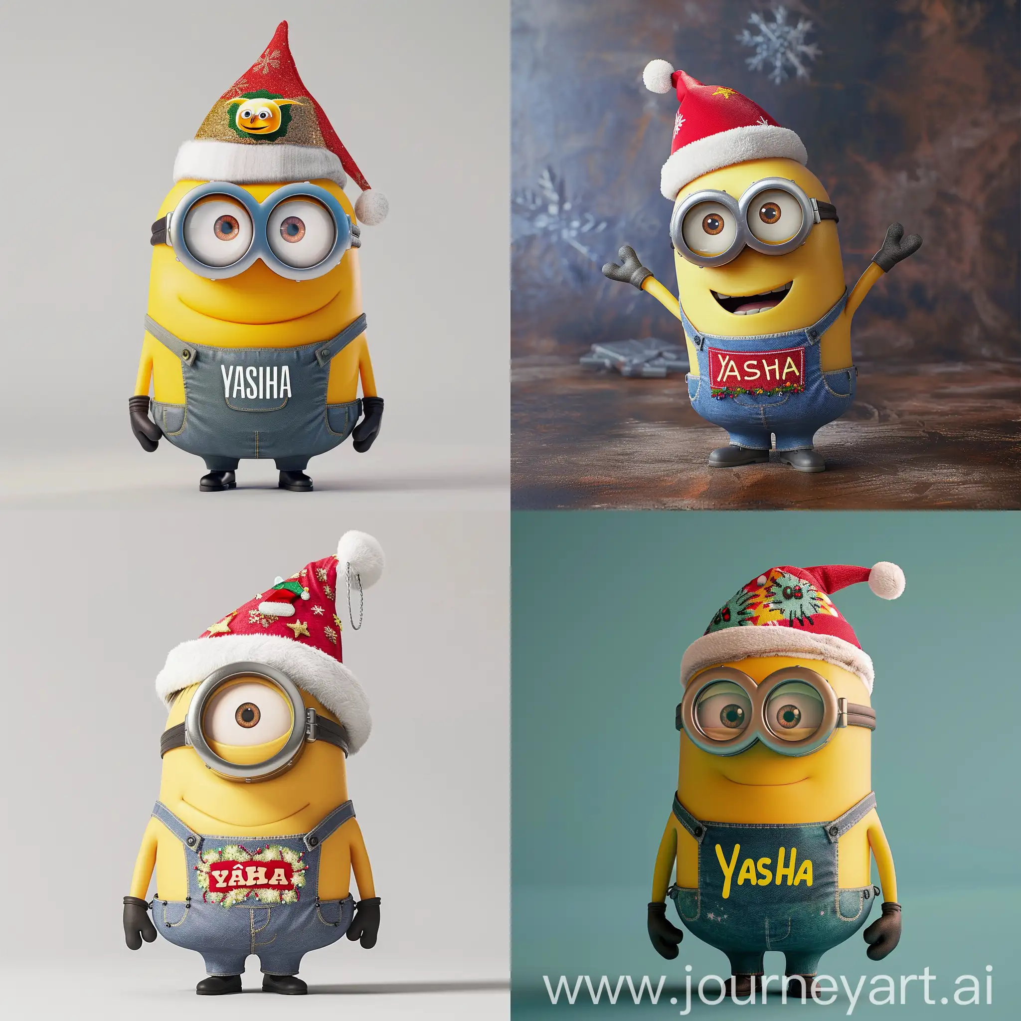 Festive-Buff-Minion-Yasha-Celebrating-Holidays