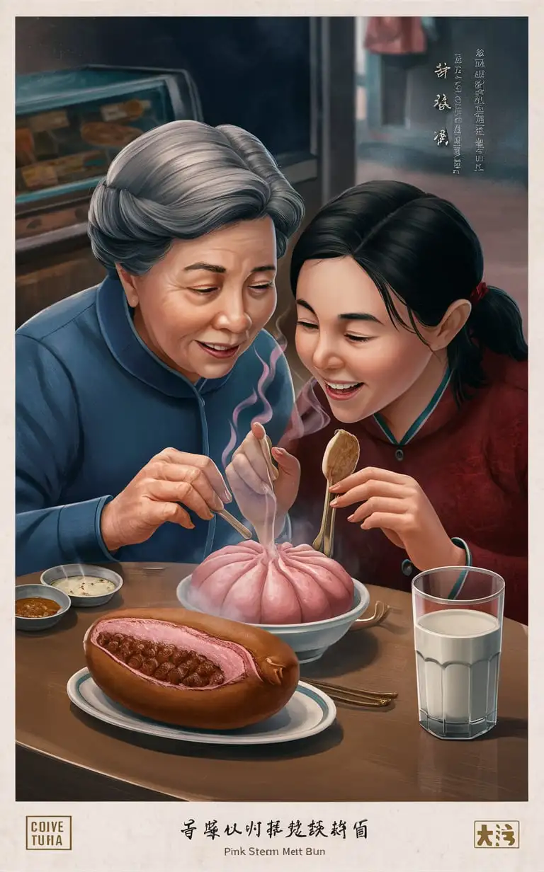Three-Generations-Sharing-Traditional-Chinese-Breakfast