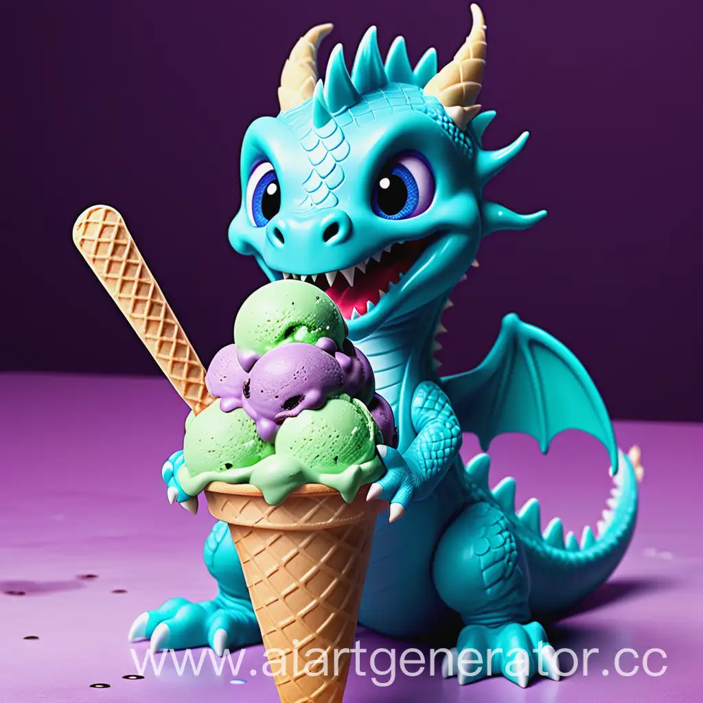 Adorable-Baby-Dragon-Enjoying-Childrens-Ice-Cream-Delight