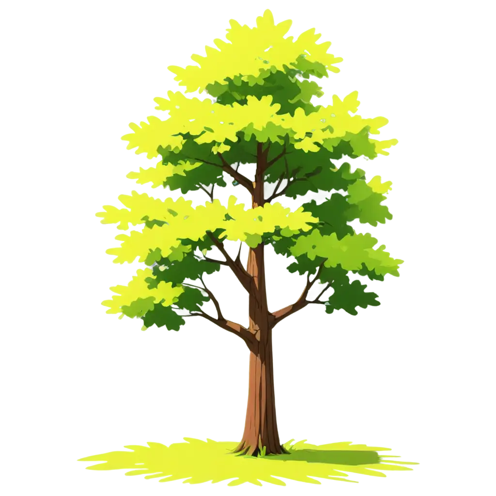 Vibrant-Anime-Style-Cartoon-Tree-PNG-Enhance-Your-Designs-with-Whimsical-Charm
