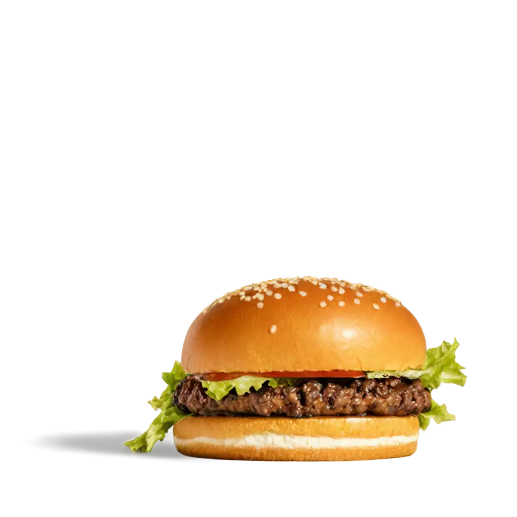 a burger