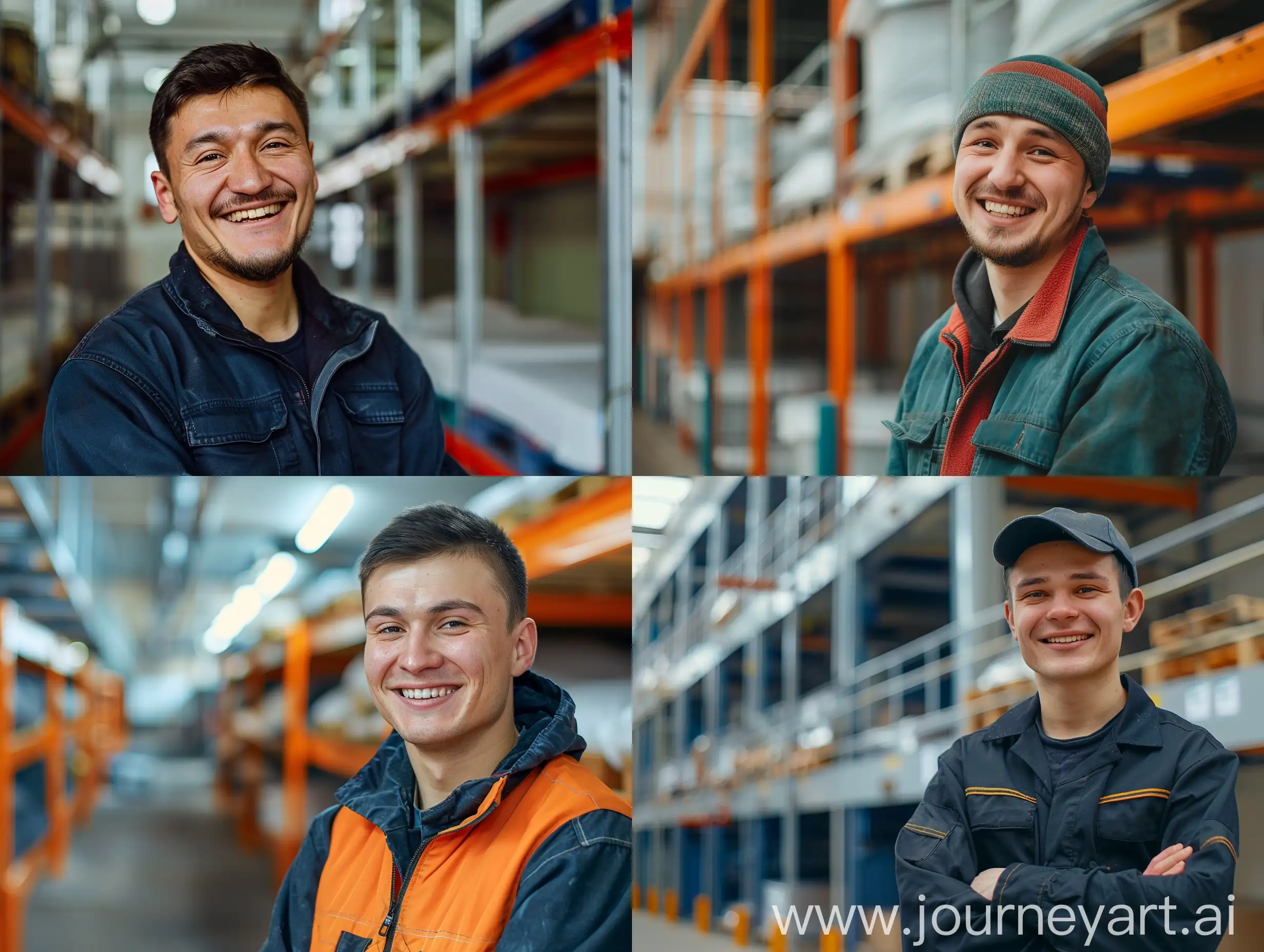 Smiling-Slavic-Warehouse-Worker-in-Dormitory-Setting