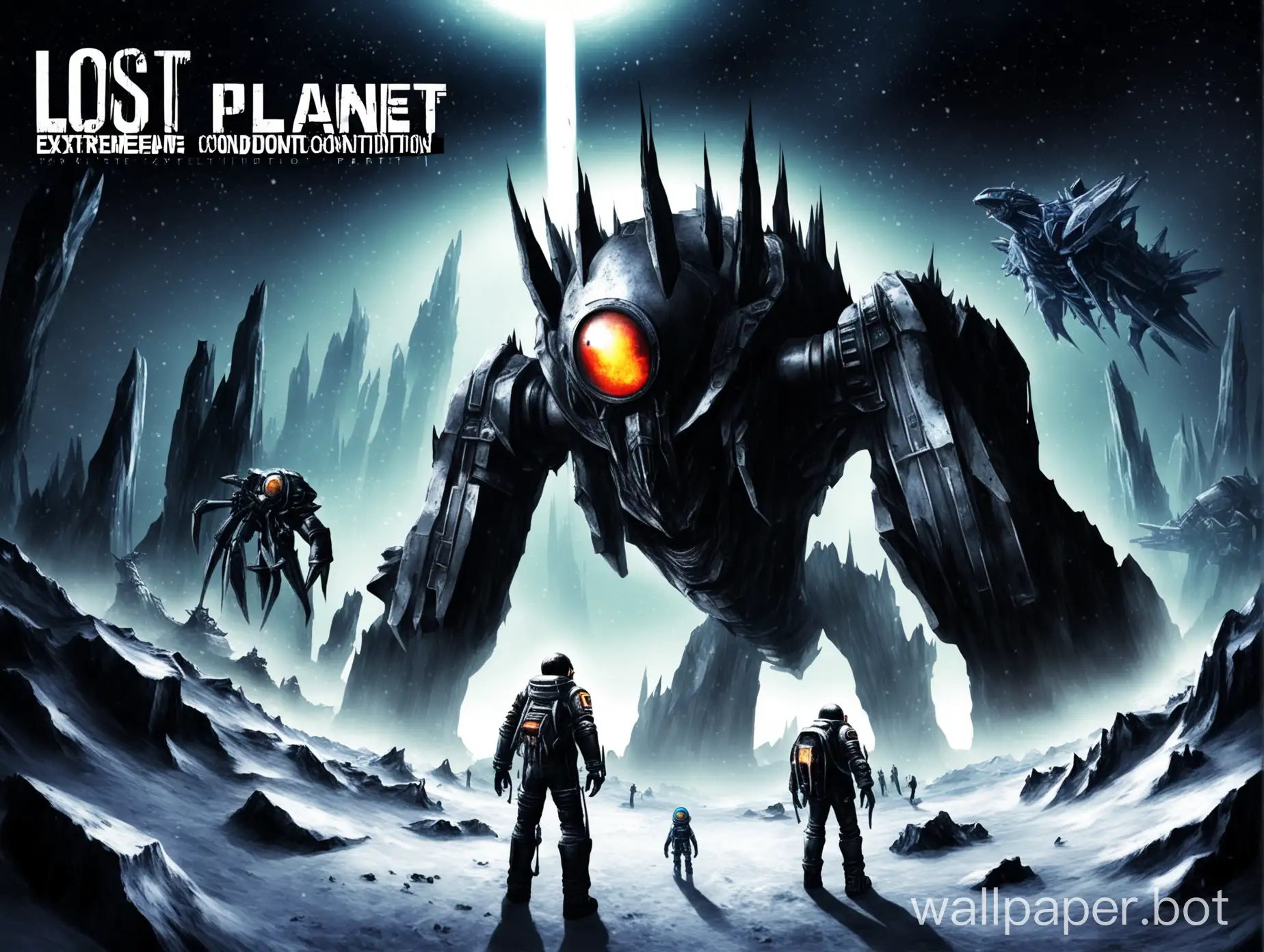 Lost Planet: Extreme Condition Прохождение игры часть 1 надпись и картинка