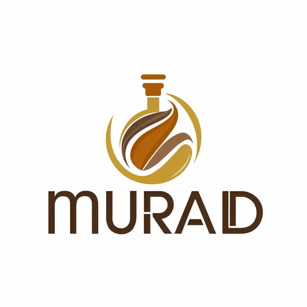 a logo design,with the text "murad", main symbol:murad,Moderate,be used in spices industry,clear background
