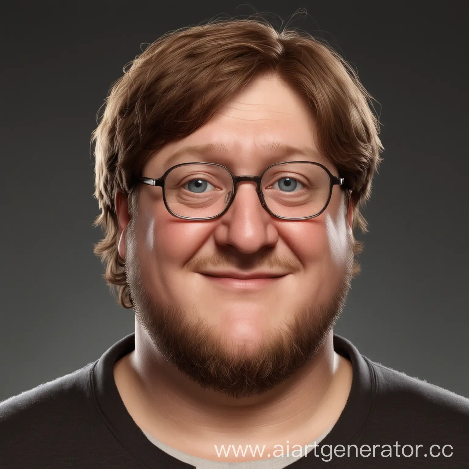 Imagine what Gabe Newell's funny son must look like