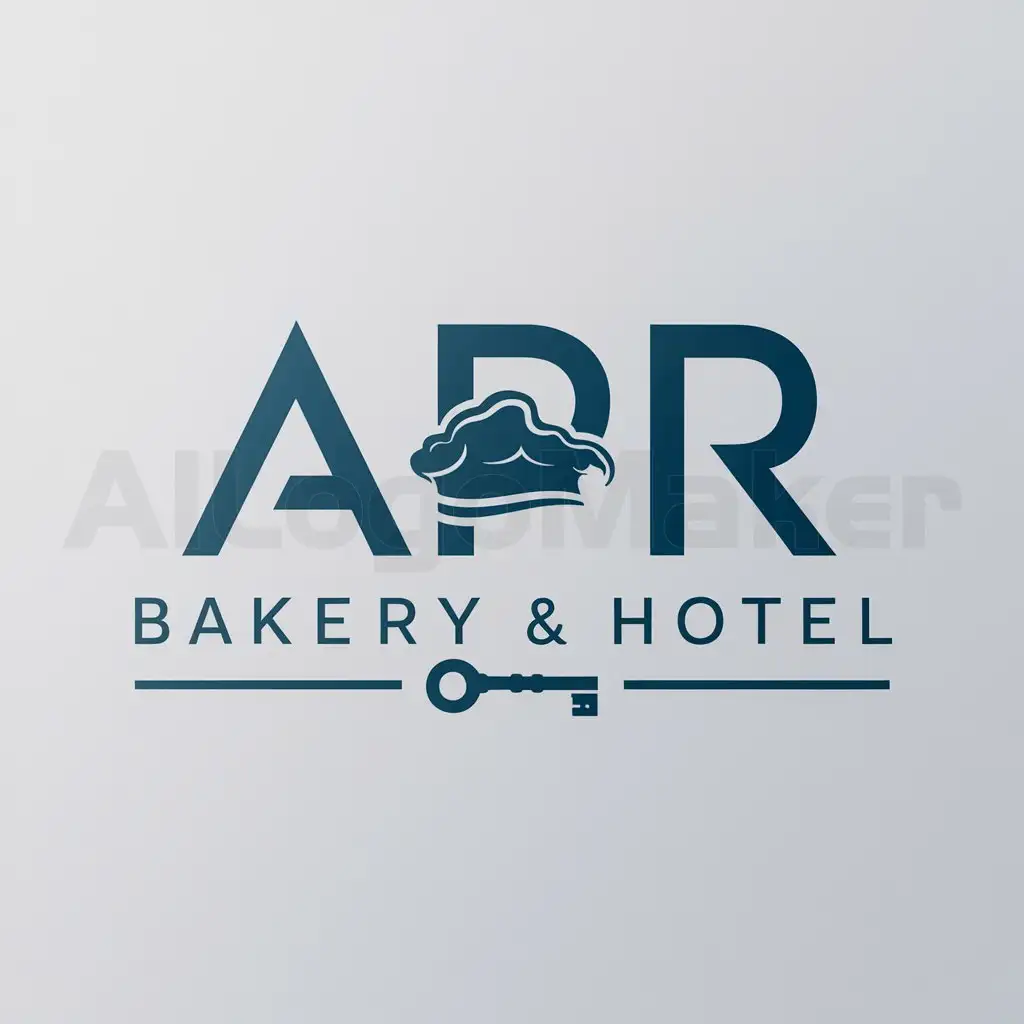 a logo design,with the text "APR", main symbol:APR BACKERY & HOTEL,Moderate,clear background