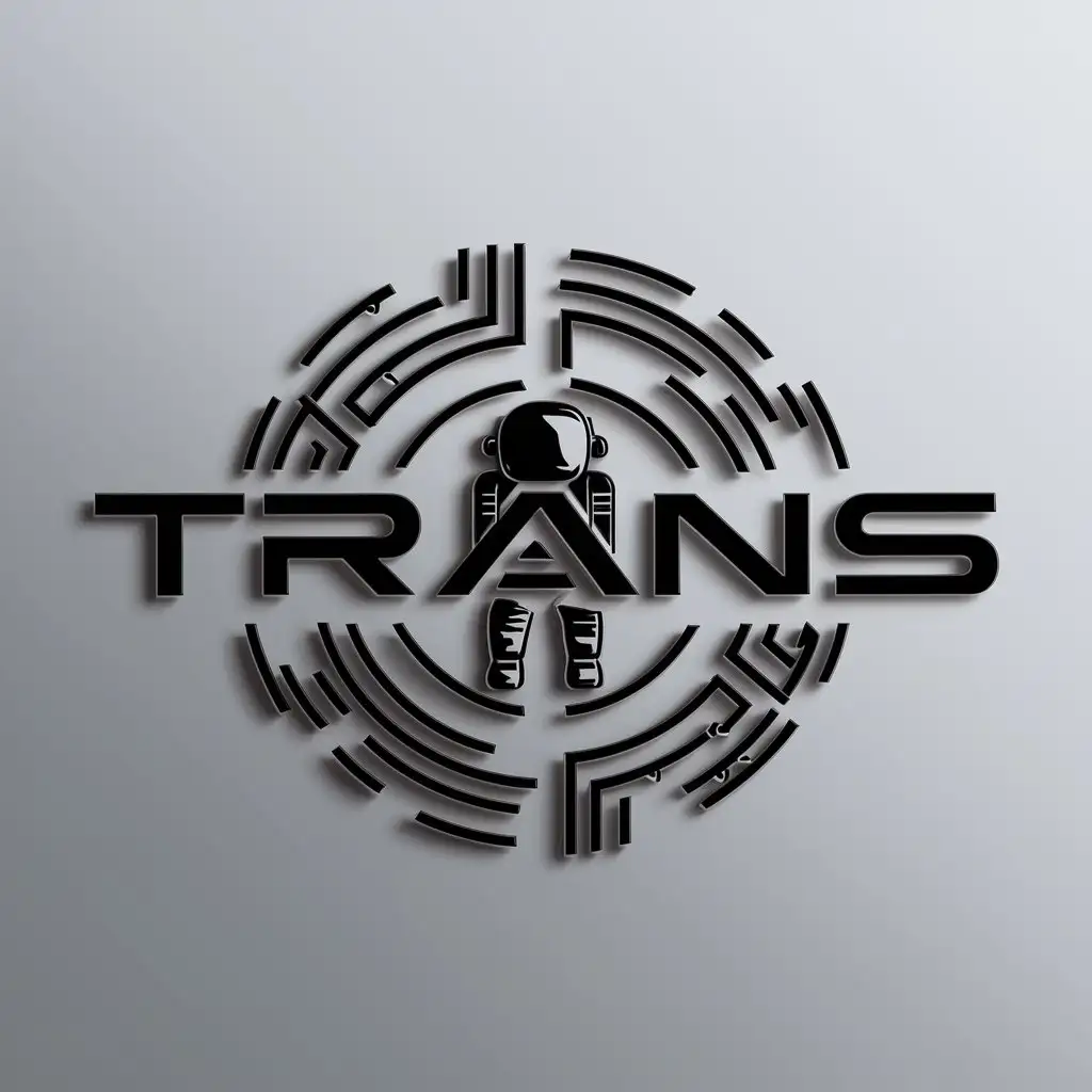 LOGO-Design-for-Trans-Futuristic-Astronaut-AI-Evolution-Concept