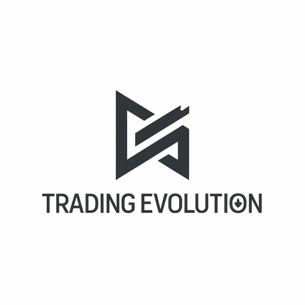 a logo design,with the text "trading evolution", main symbol:money,Minimalistic,be used in Finance industry,clear background