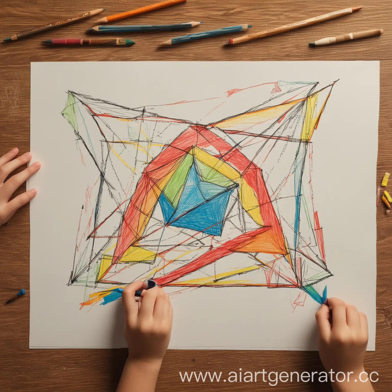 Creative-Kids-Exploring-Geometric-Drawing