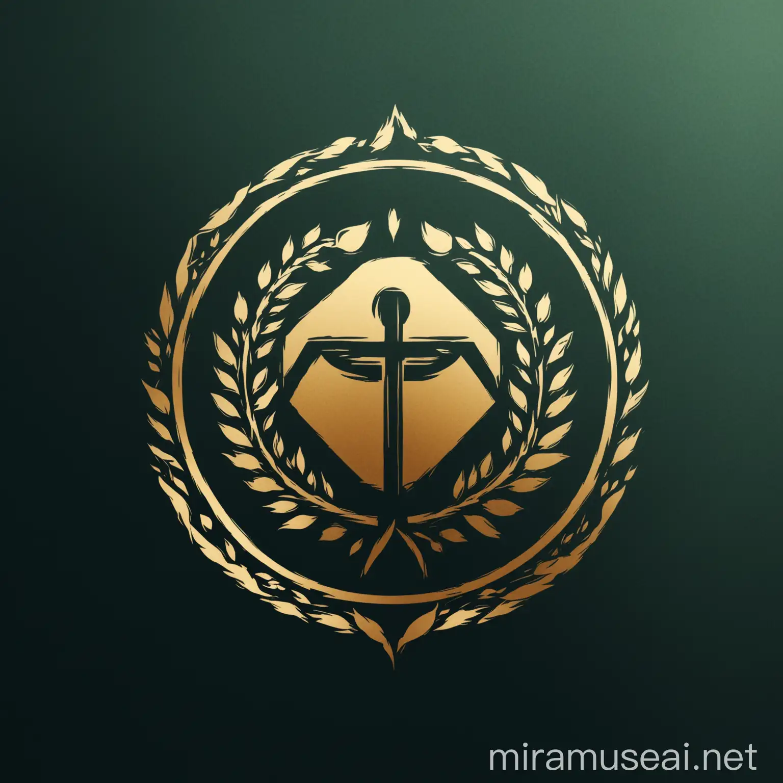 Symbol of Prosperity and Wellbeing Health and Wealth Logo Design