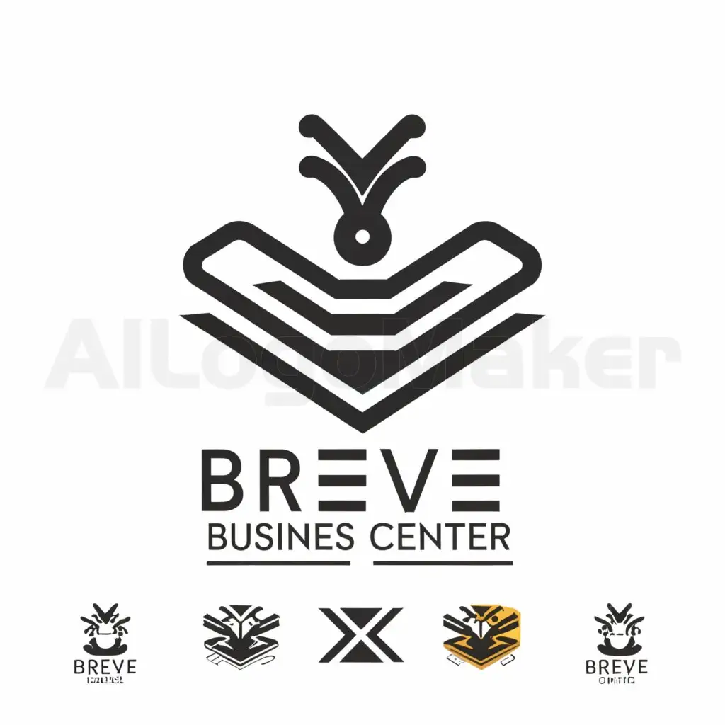 a logo design,with the text "BREVE BUSINESS CENTER", main symbol:BBC,Moderate,clear background