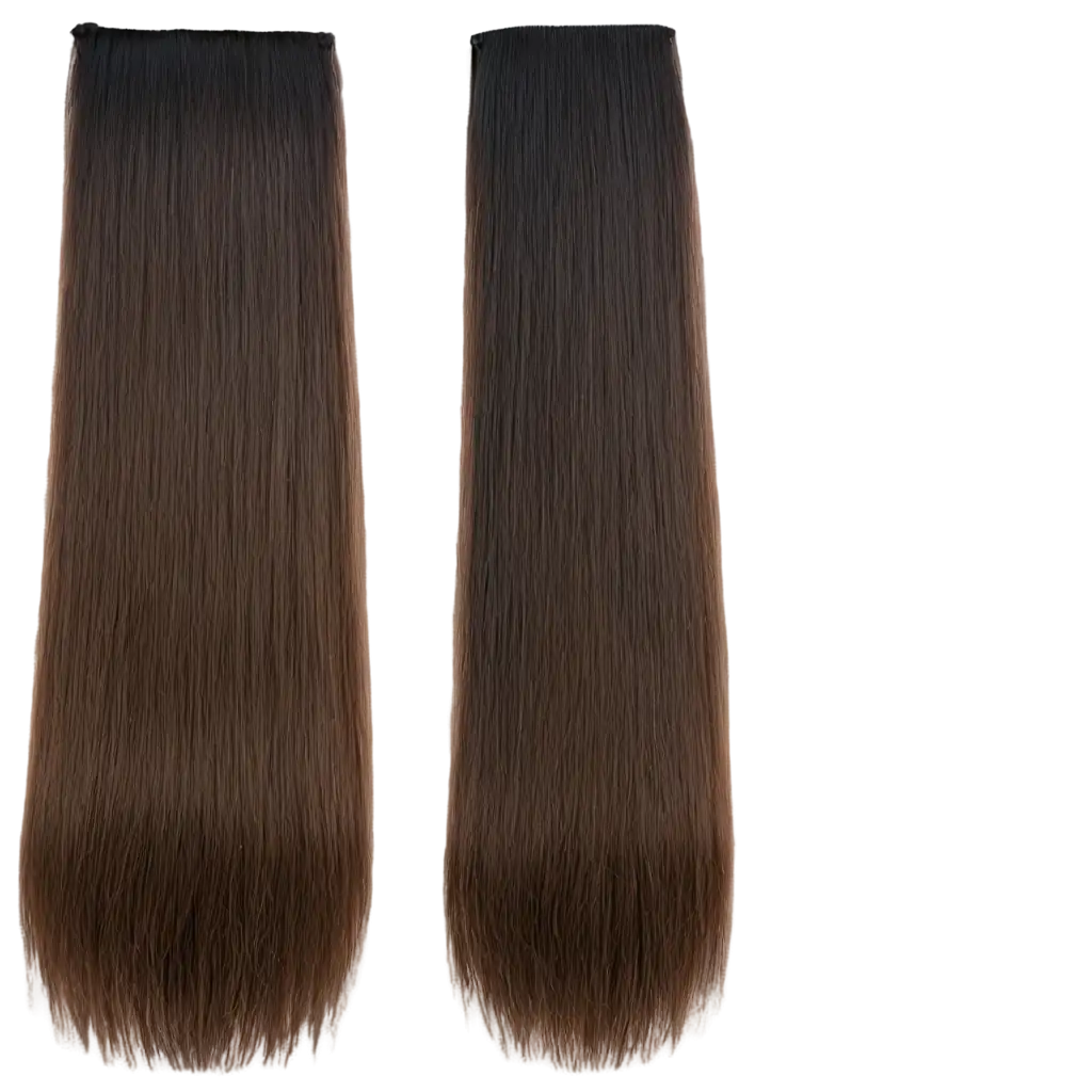 Realistic-Hair-Texture-PNG-Image-Single-Straight-Hair-Piece