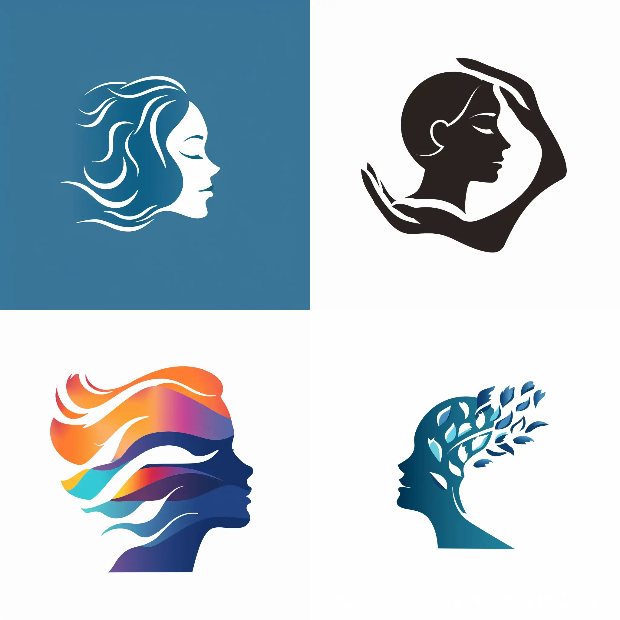 Psychological-Help-Clinic-Logo-in-Abstract-Style