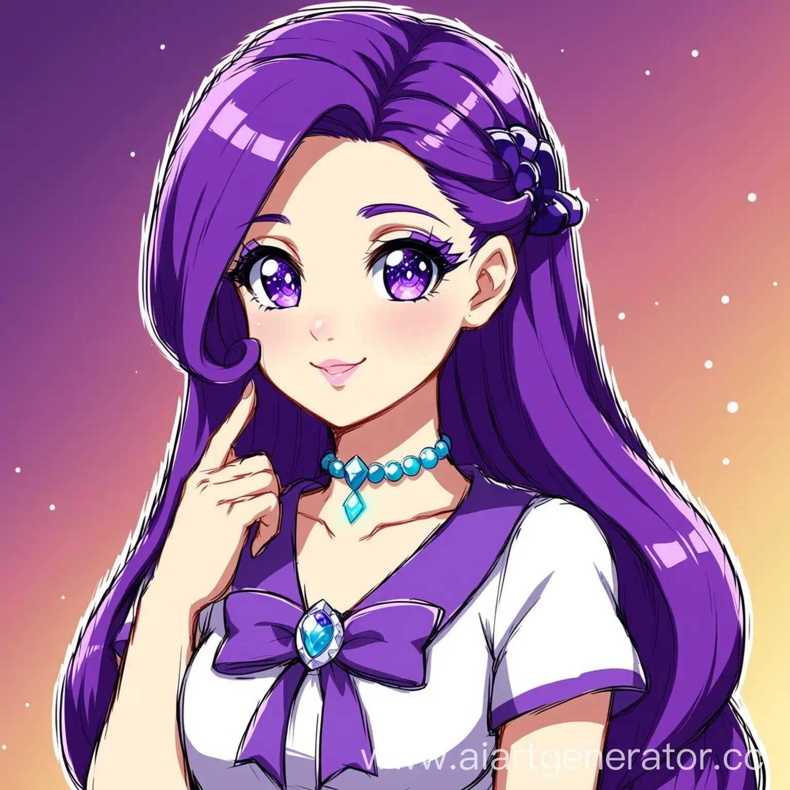 AnimeStyle-Humanization-of-My-Little-Ponys-Rarity-Character