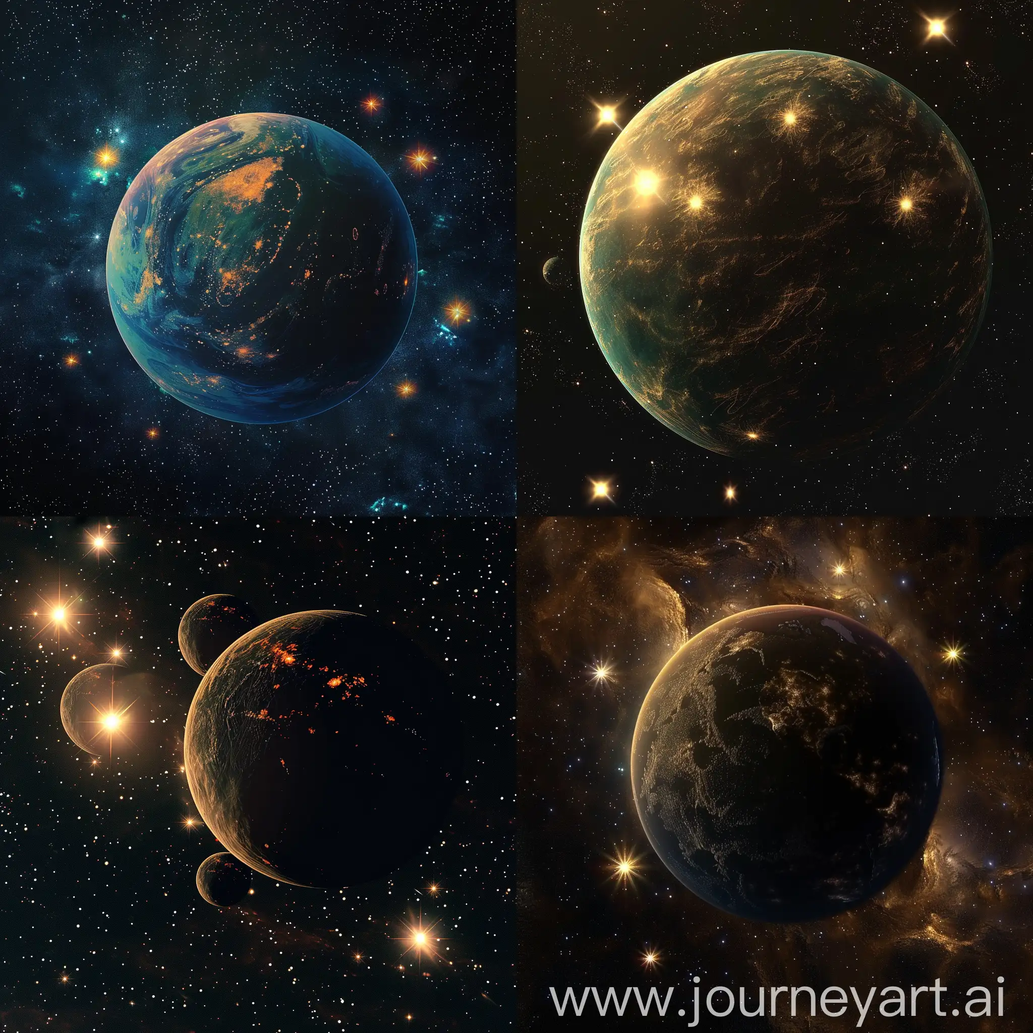 Эйденар, известная в галактике как "Планета Семи Светил", находится в созвездии Арара. Эта планета уникальна своим положением в системе, окружённой семью звёздами разного спектрального класса. Эти звёзды создают на поверхности Эйденара постоянно меняющиеся световые условия, превращая её в мир вечных сумерек и переливов света.