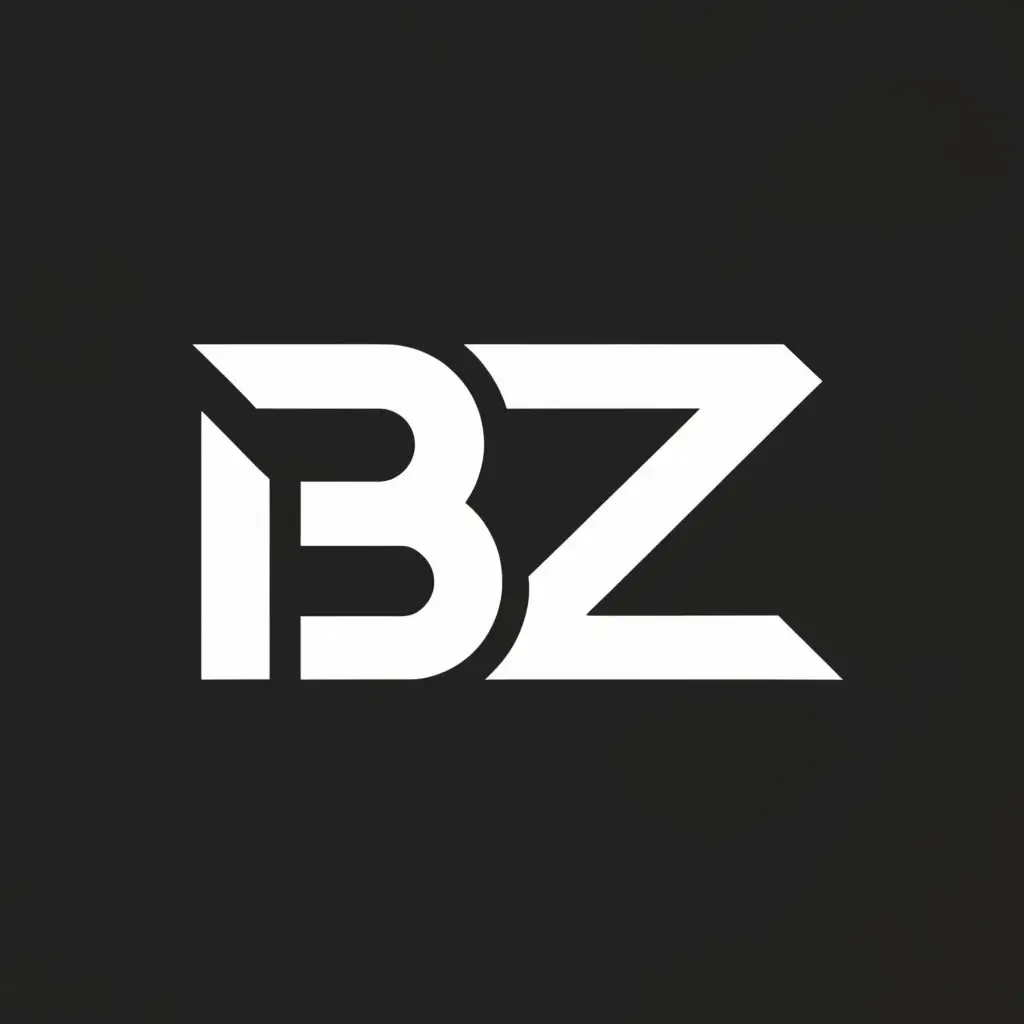 a logo design,with the text "BZ", main symbol:BZ,Moderate,be used in Entertainment industry,clear background