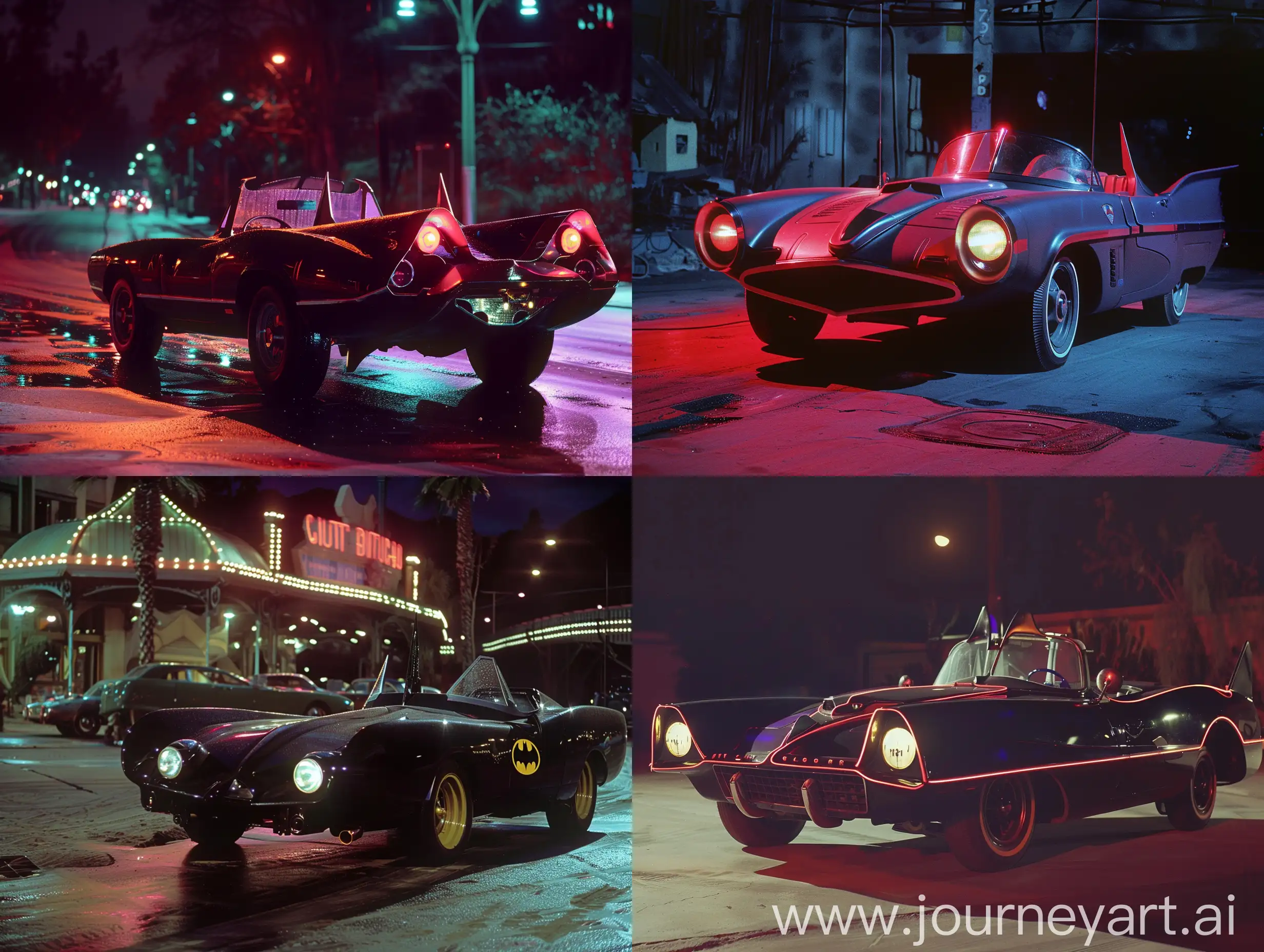 Vintage-Batmobile-Cruising-Through-the-Night-in-Vivid-Colory-Image