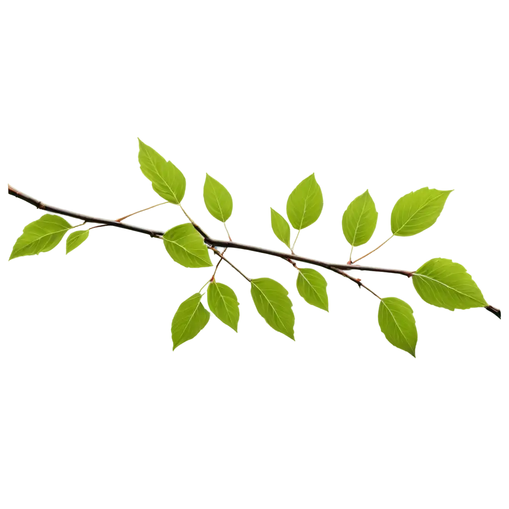 branch with leaves