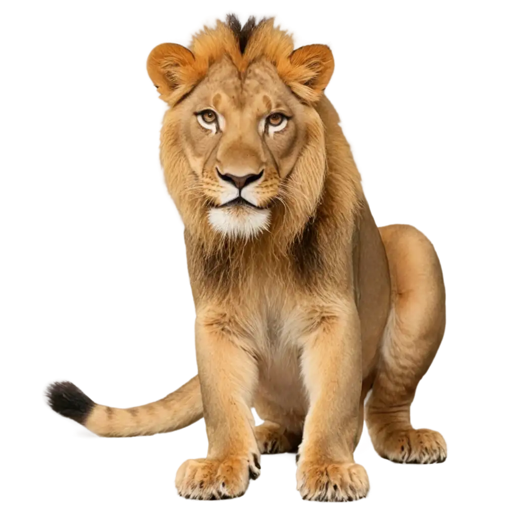 Magnificent-Lion-PNG-Image-Capturing-the-Majesty-of-the-King-of-the-Jungle