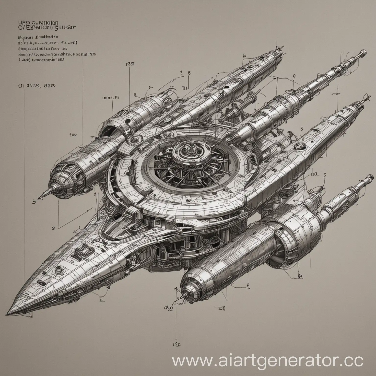 Illustration-of-Magnetic-Gravitational-Engine-UFO-Assembly