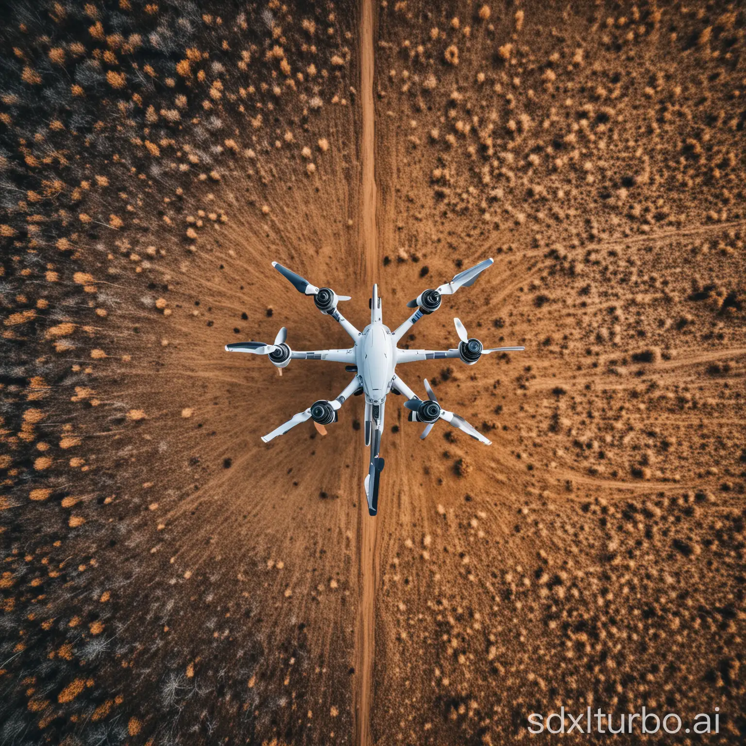 Aerial-Drone-Photography-Capturing-Urban-Landscapes-at-Sunset