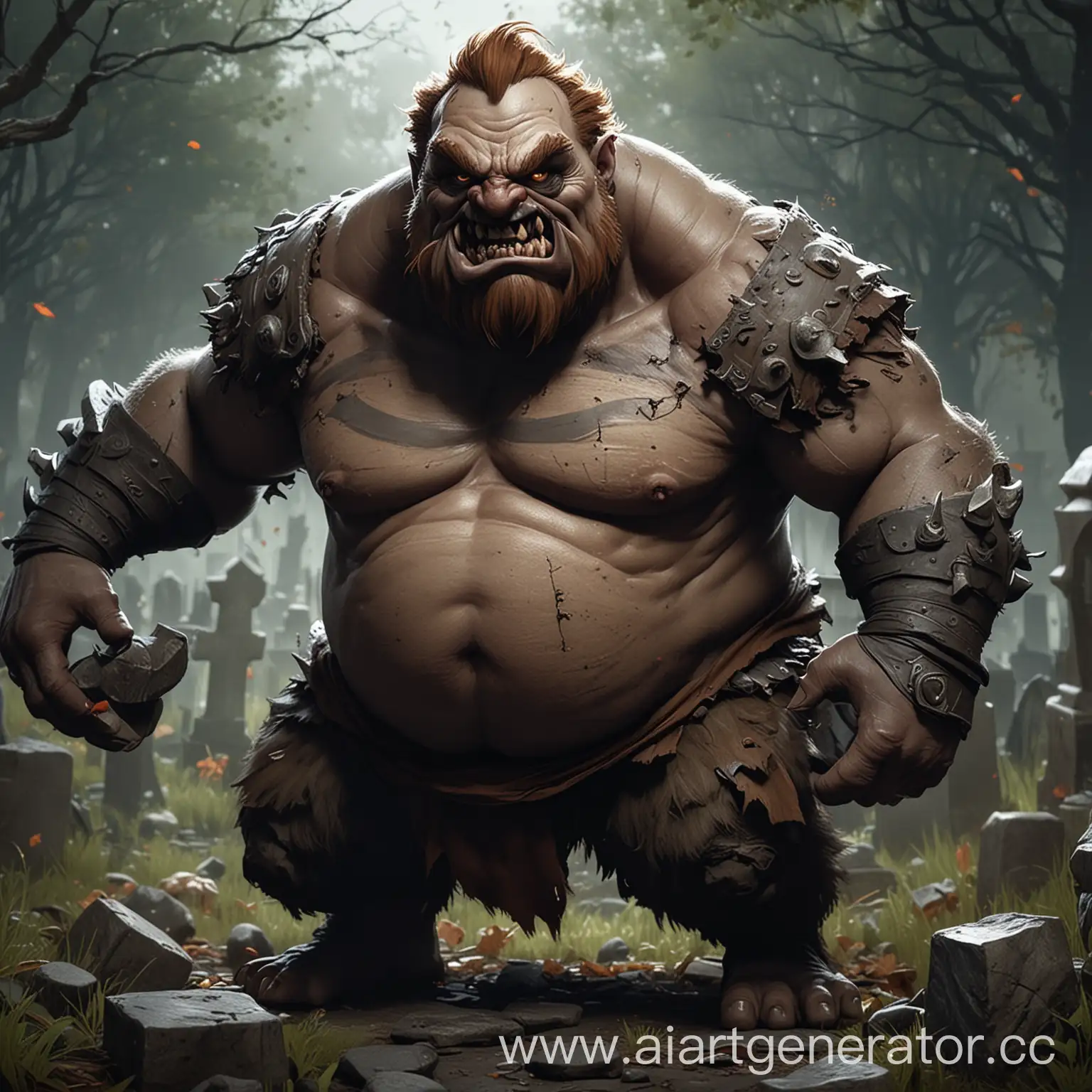 Monstrous-Character-Pudgy-with-Hook-in-Dark-Cemetery