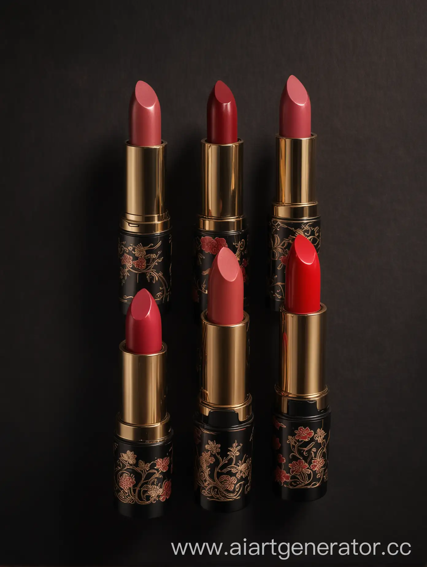 Vibrant-Lipstick-Collection-on-Elegant-Oriental-Background