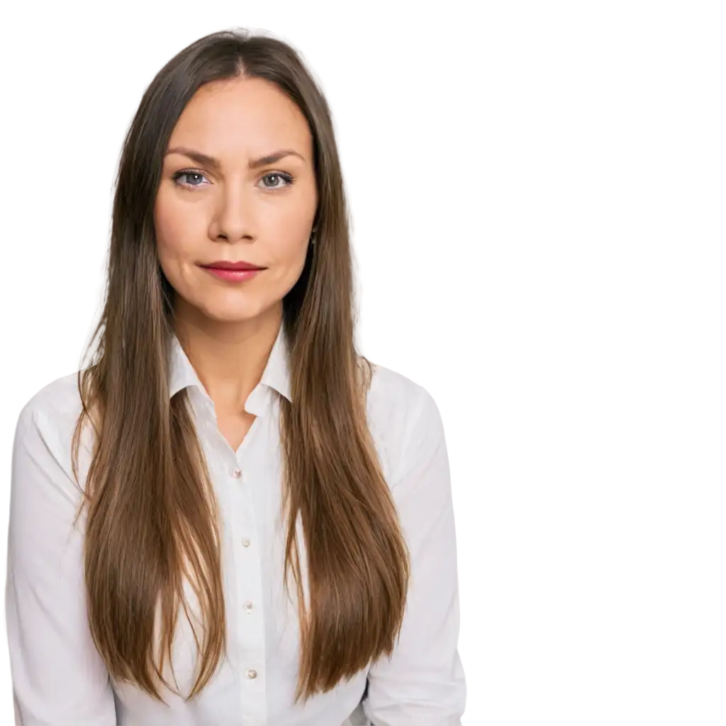 HighQuality-PNG-Image-of-a-44YearOld-American-Woman-with-a-Slightly-Round-Face-and-Collared-Shirt