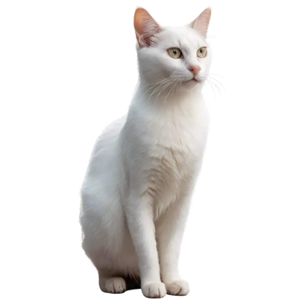 White cat