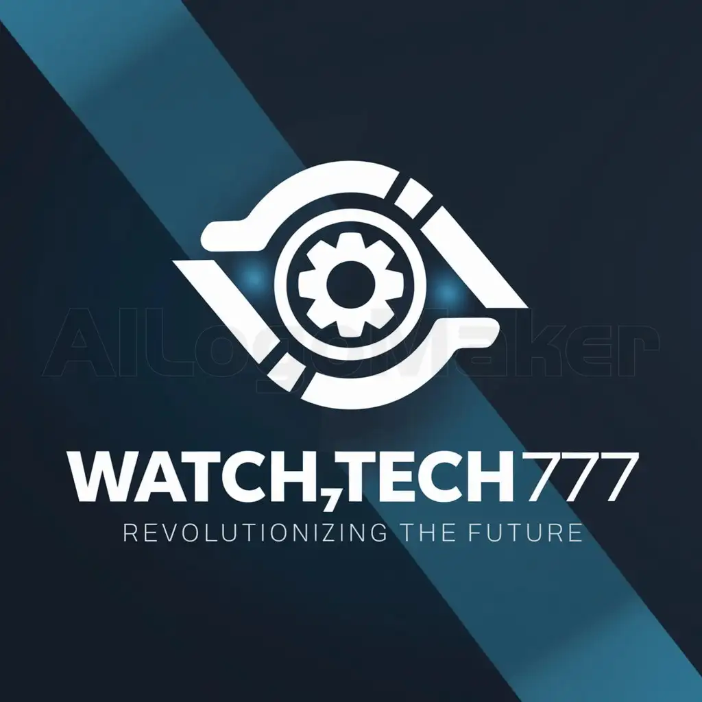 a logo design,with the text "Watch_tech777", main symbol:Creative logo as technology,Moderate,clear background