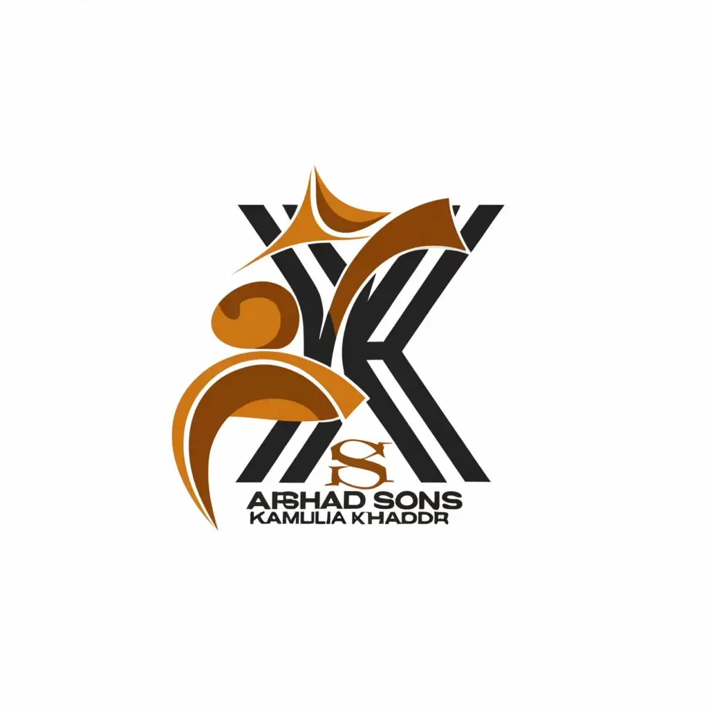 Logo-Design-For-Arshad-Sons-Kamalia-Khaddar-ASK-Emblem-on-a-Clean-Background