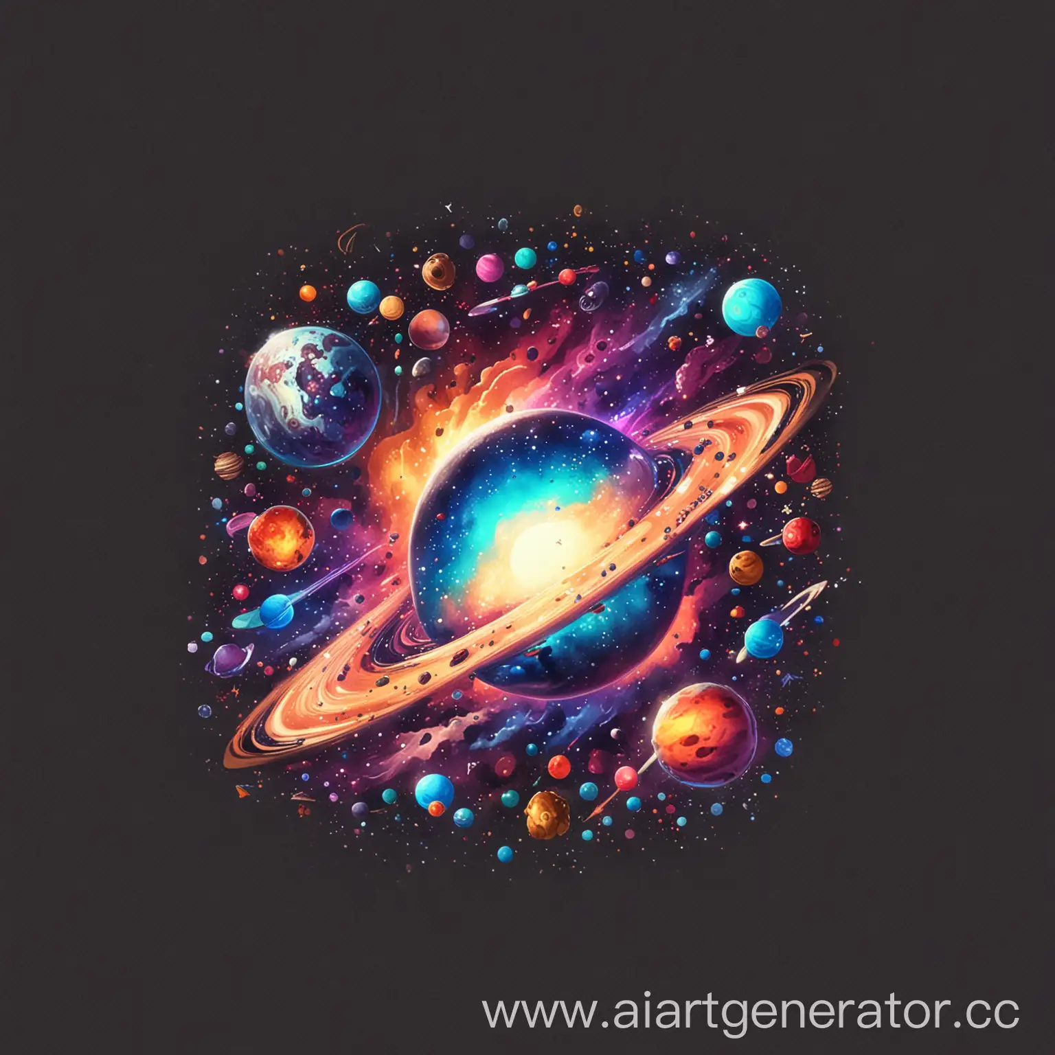 Colorful-Cartoon-Galaxy-with-Playful-Characters-and-Cosmic-Adventures