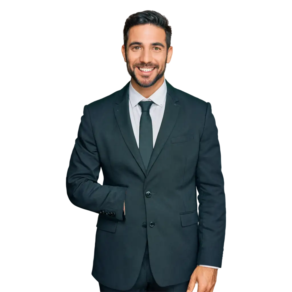 Professional-Young-Man-in-Black-Suit-PNG-Image-Smiling-Face-Concept