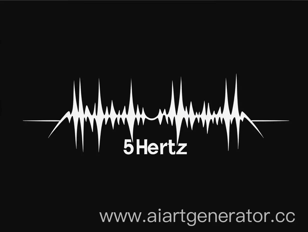 Dynamic-Sound-Waves-Logo-Design-for-50-Hertz-Rock-Band