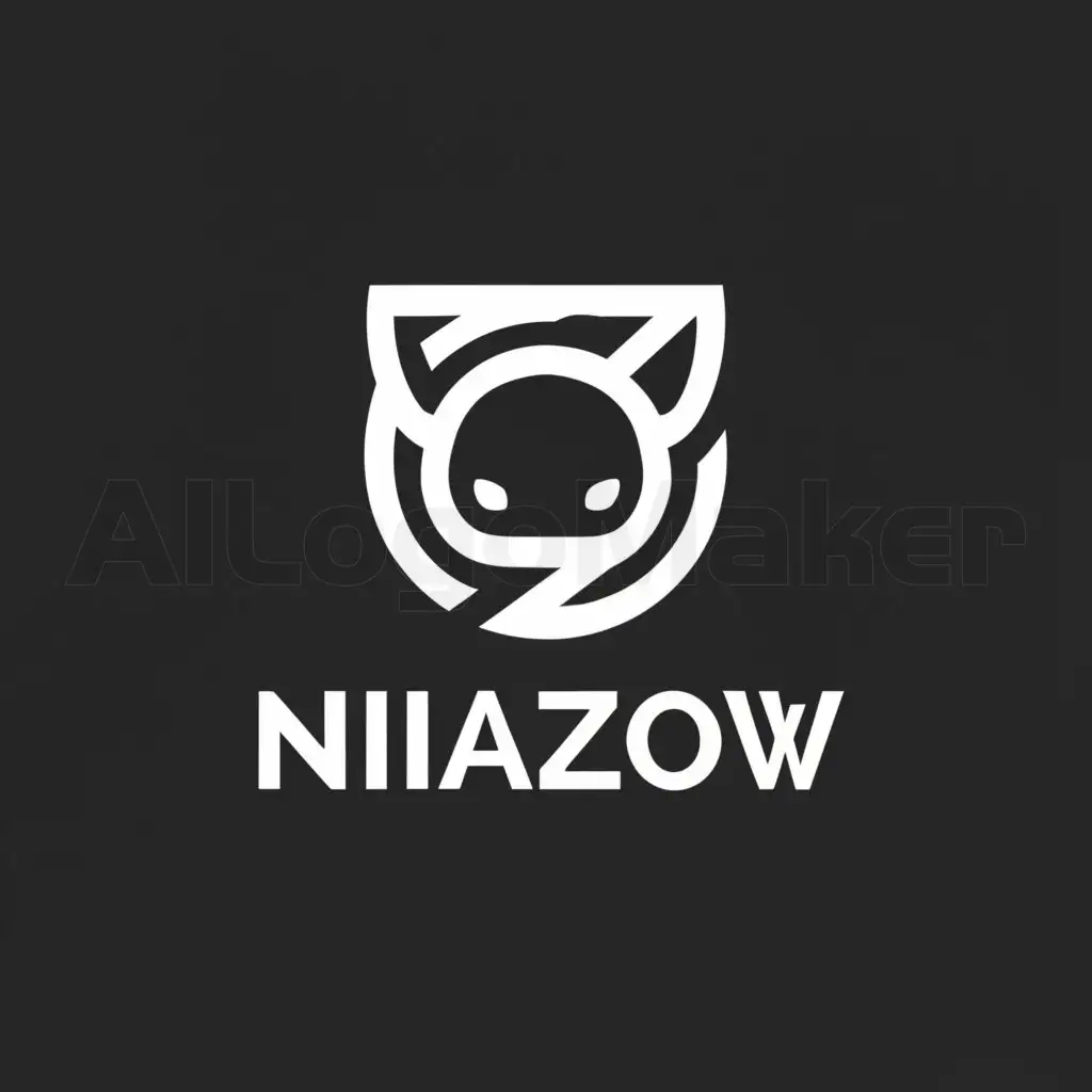 a logo design,with the text "NIIazov", main symbol:Anime,Minimalistic,be used in Entertainment industry,clear background