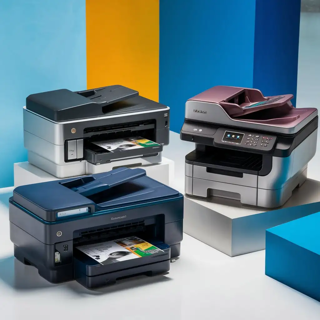 Portrait of New Office Printers in the Market
