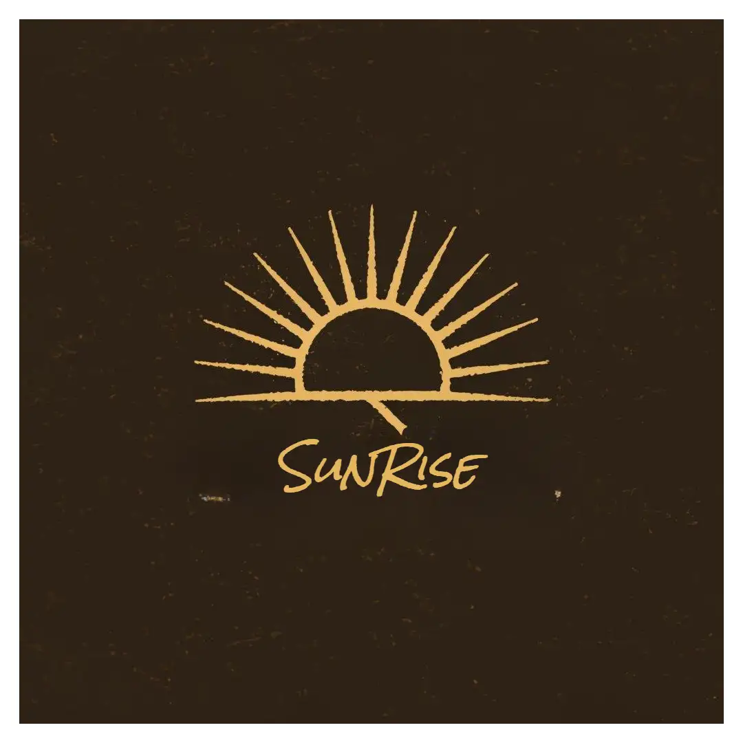 a logo design,with the text "STALKER SUNRISE", main symbol:Sun,Moderate,be used in Entertainment industry,clear background
