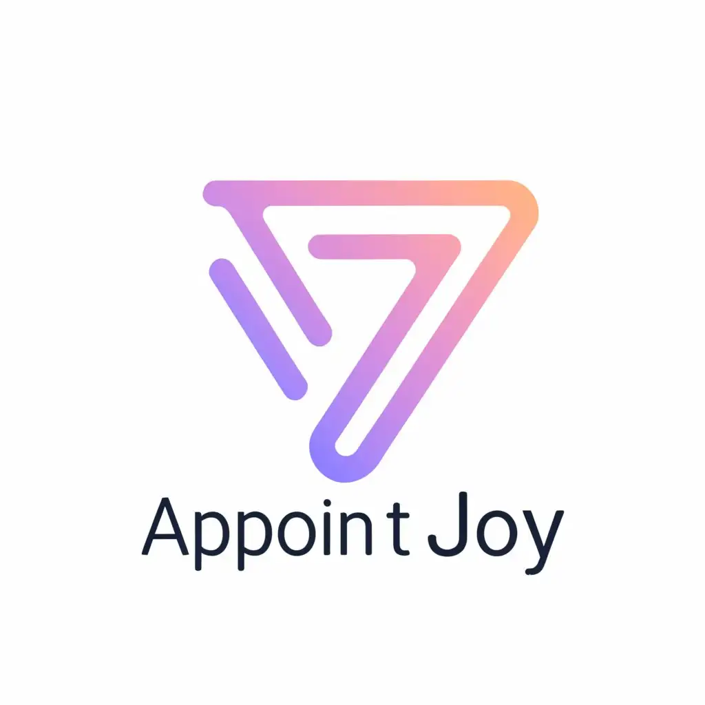 LOGO-Design-For-AppointJoy-Inverted-Triangle-Symbolizes-Modernity-in-Internet-Industry