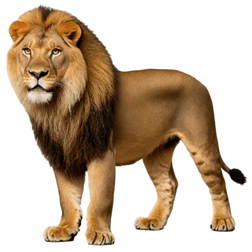 Majestic-Lion-PNG-A-Symbol-of-Strength-and-Beauty-for-Digital-Art-and-Wildlife-Conservation
