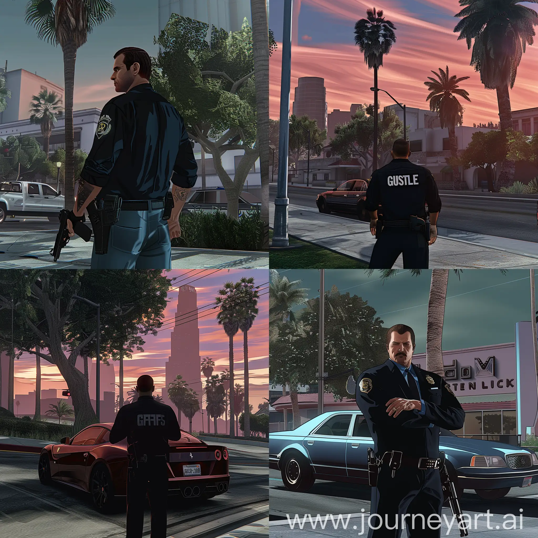 Urban-Crime-Scene-in-GTA-5-Art-Style