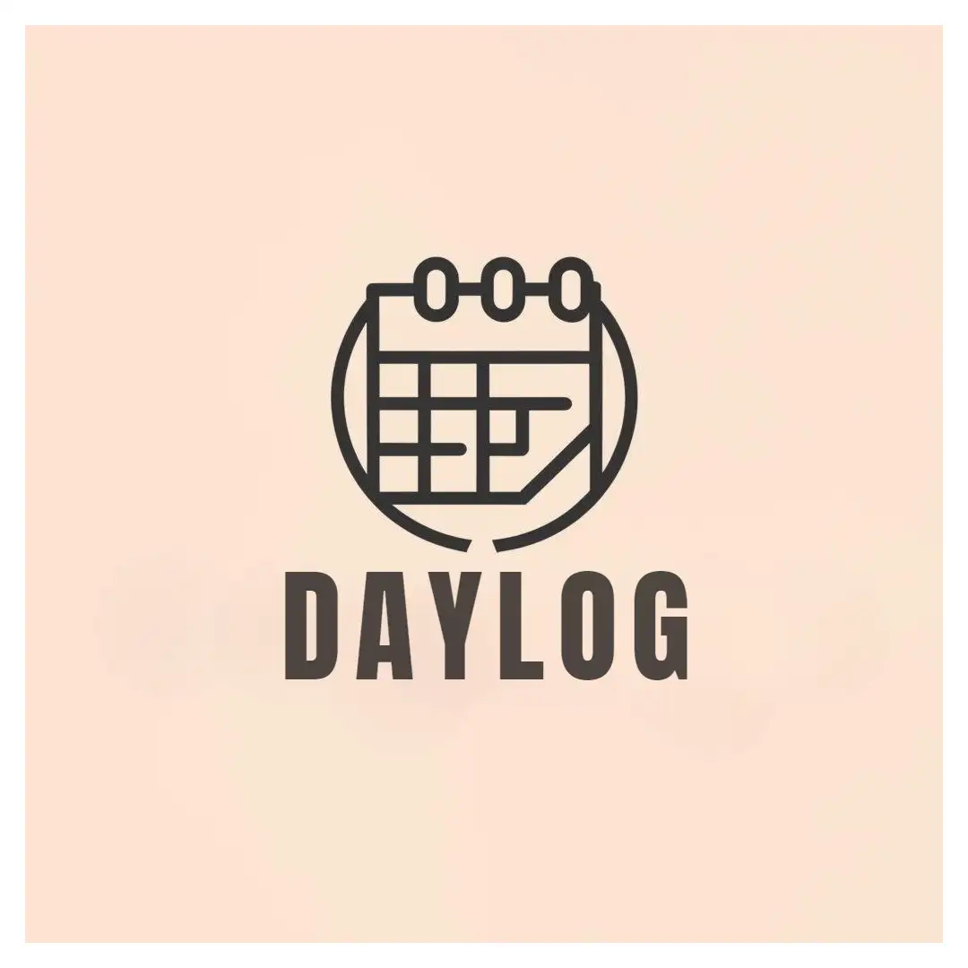 a logo design,with the text "DAYLOGS", main symbol:calander,Moderate,be used in Internet industry,clear background