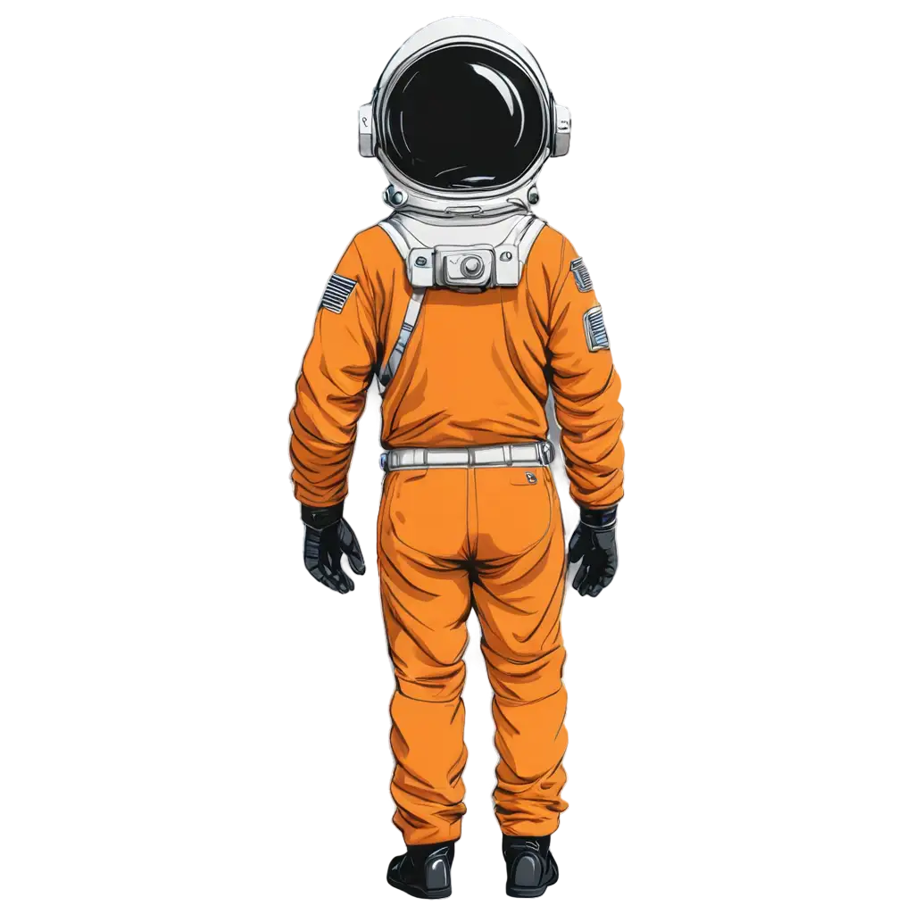 Cartoon-Cosmonaut-Viewed-from-Behind-HighQuality-PNG-Image-for-Creative-Projects