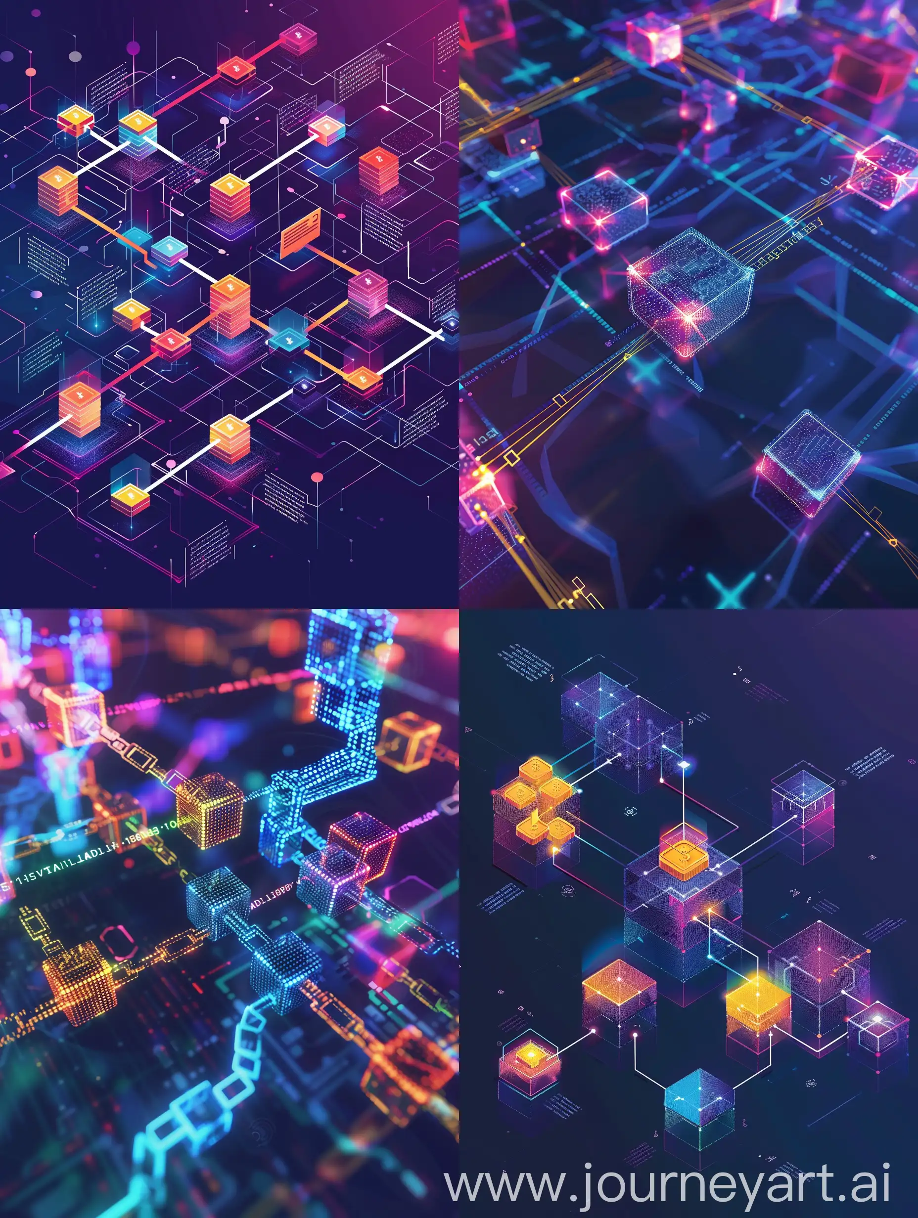 Understanding-Blockchain-Technology-Exploring-Blocks-Chains-Transactions-and-Nodes-in-a-Visual-Diagram