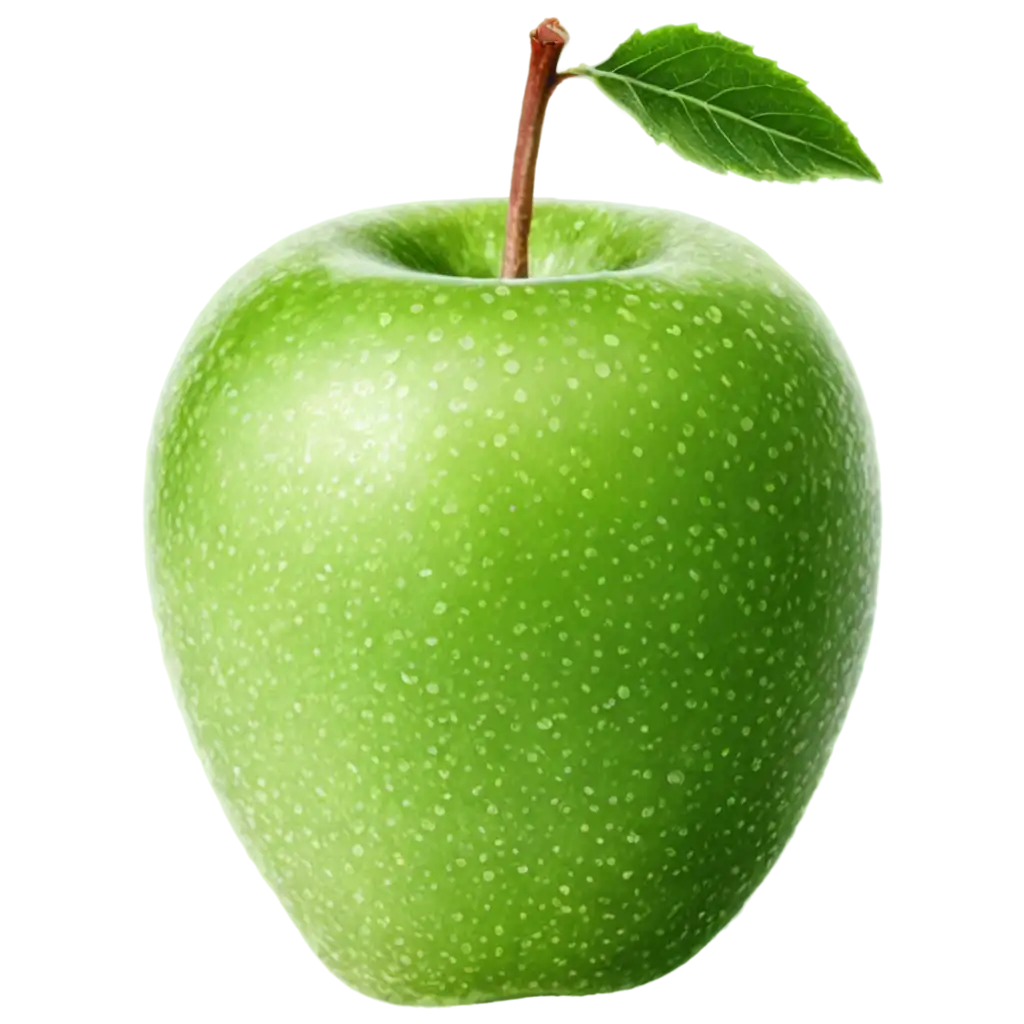 Vibrant-Green-Apple-PNG-Freshness-Captured-in-HighQuality-Image-Format