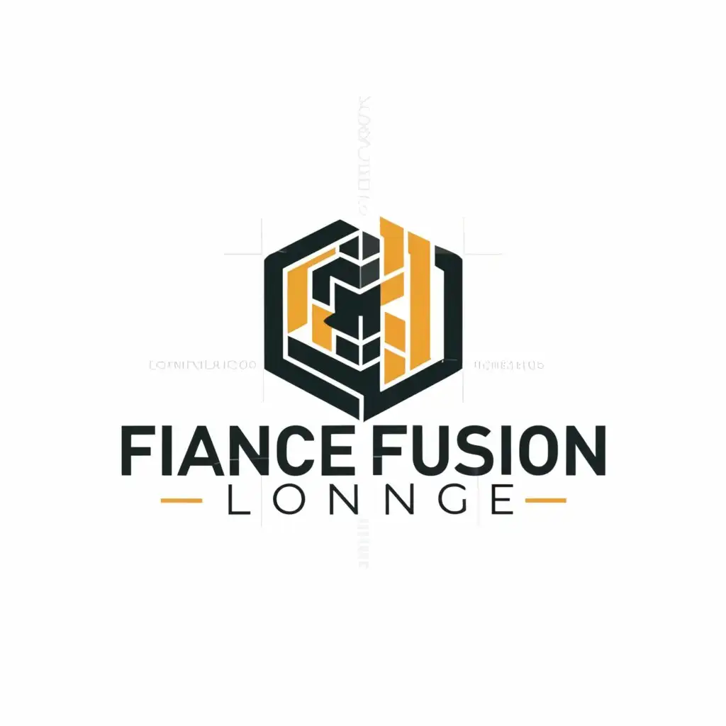 a logo design,with the text "finance fusion lounge", main symbol:library,complex,be used in Finance industry,clear background